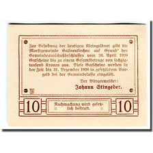 Banconote, Austria, Gallneukirchen, 10 Heller, paysage, 1920, 1920-04-24, SPL