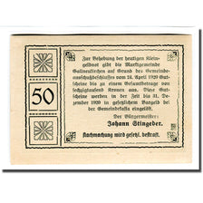 Banknote, Austria, Gallneukirchen, 50 Heller, personnage, 1920, 1920-04-24