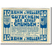 Biljet, Oostenrijk, Gmunden, 10 Heller, bateau, 1920, 1920-03-31, SPL