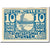 Billet, Autriche, Gmunden, 10 Heller, bateau, 1920, 1920-03-31, SPL, Mehl:240IIb