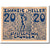 Billet, Autriche, Gmunden, 20 Heller, personnage, 1920, 1920-03-31, SPL