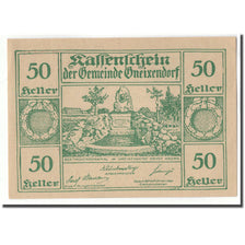 Banknote, Austria, Gneixendorf, 50 Heller, Texte 3, 1920, UNC(63), Mehl:241Ia3