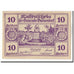 Banknot, Austria, Gneixendorf, 10 Heller, Texte, 1920, Undated, UNC(63)