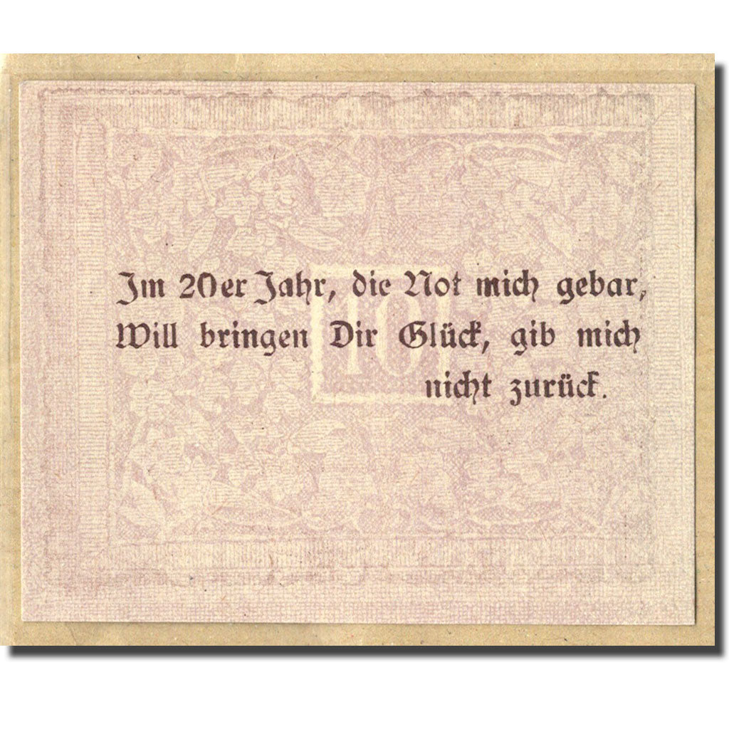 Billete, Austria, Göstling N.Ö. Gemeinde, 10 Heller, Texte, SC, Mehl:243a