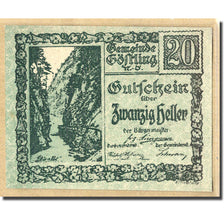 Banknote, Austria, Göstling N.Ö. Gemeinde, 20 Heller, texte 1, UNC(63)