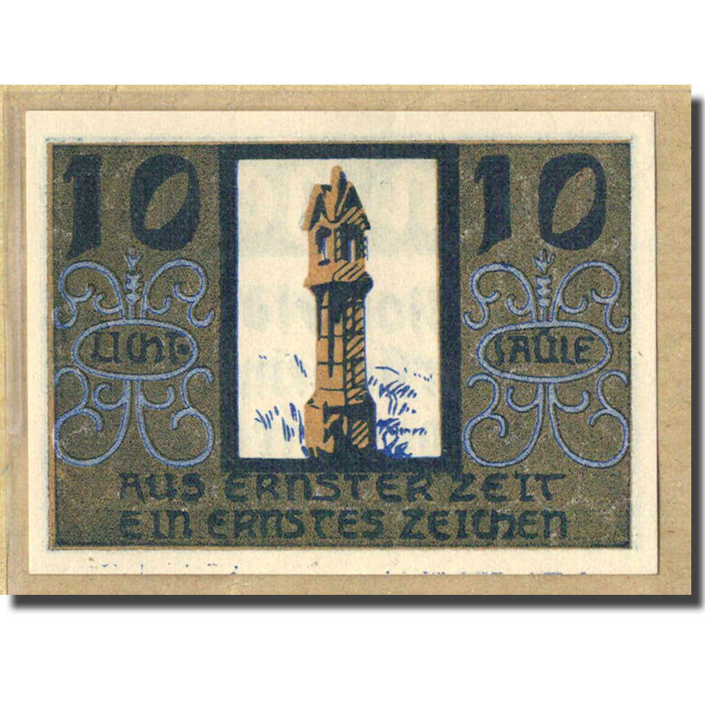 Banknot, Austria, Niederwaldkirchen O.Ö. Gemeinde, 10 Heller, tour, 1920