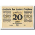 Banknote, Austria, Salzburg Sbg. Land, 20 Heller, N.D, 1919, 1919-10-01
