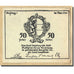 Biljet, Oostenrijk, Salzburg Sbg. Land, 50 Heller, paysage 2, 1920, SPL