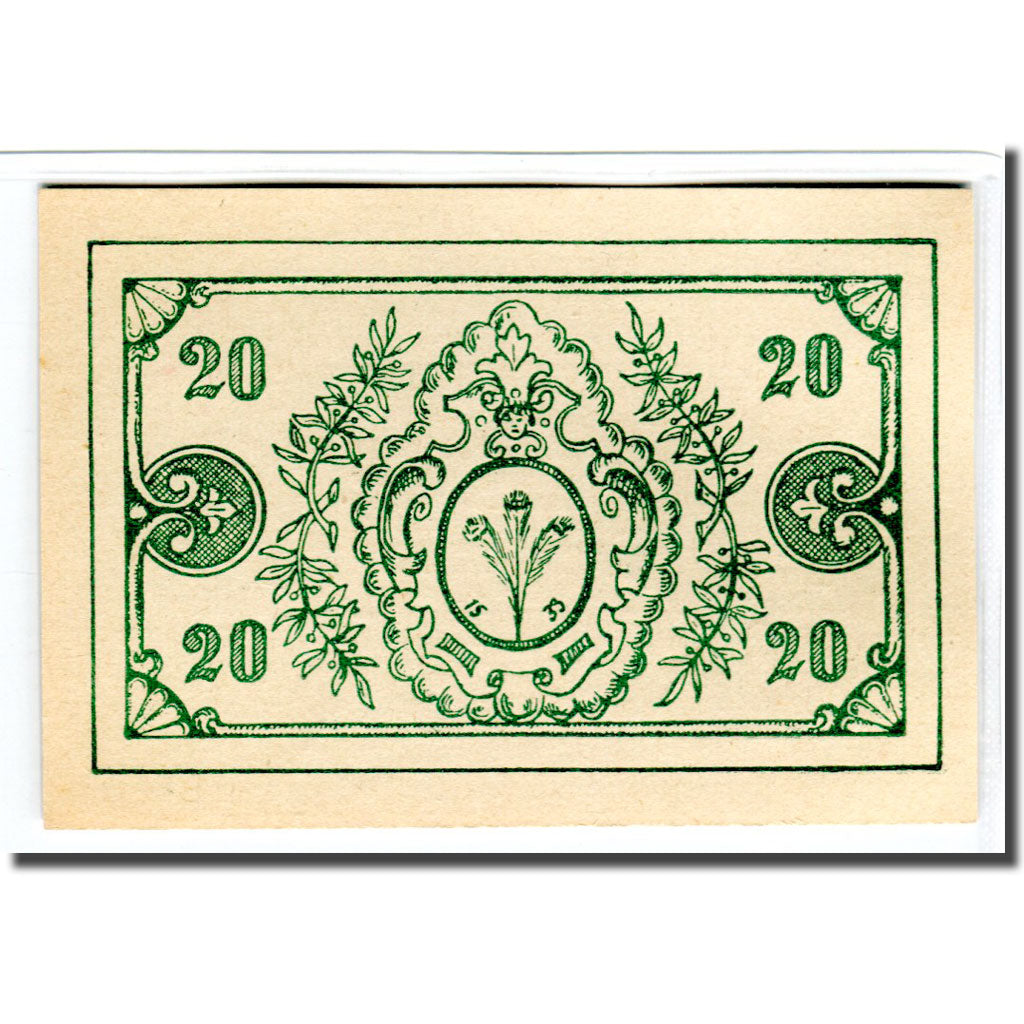 Banknote, Austria, Sarleinsbach, 20 Heller, Texte, 1920, UNC(63), Mehl:948a