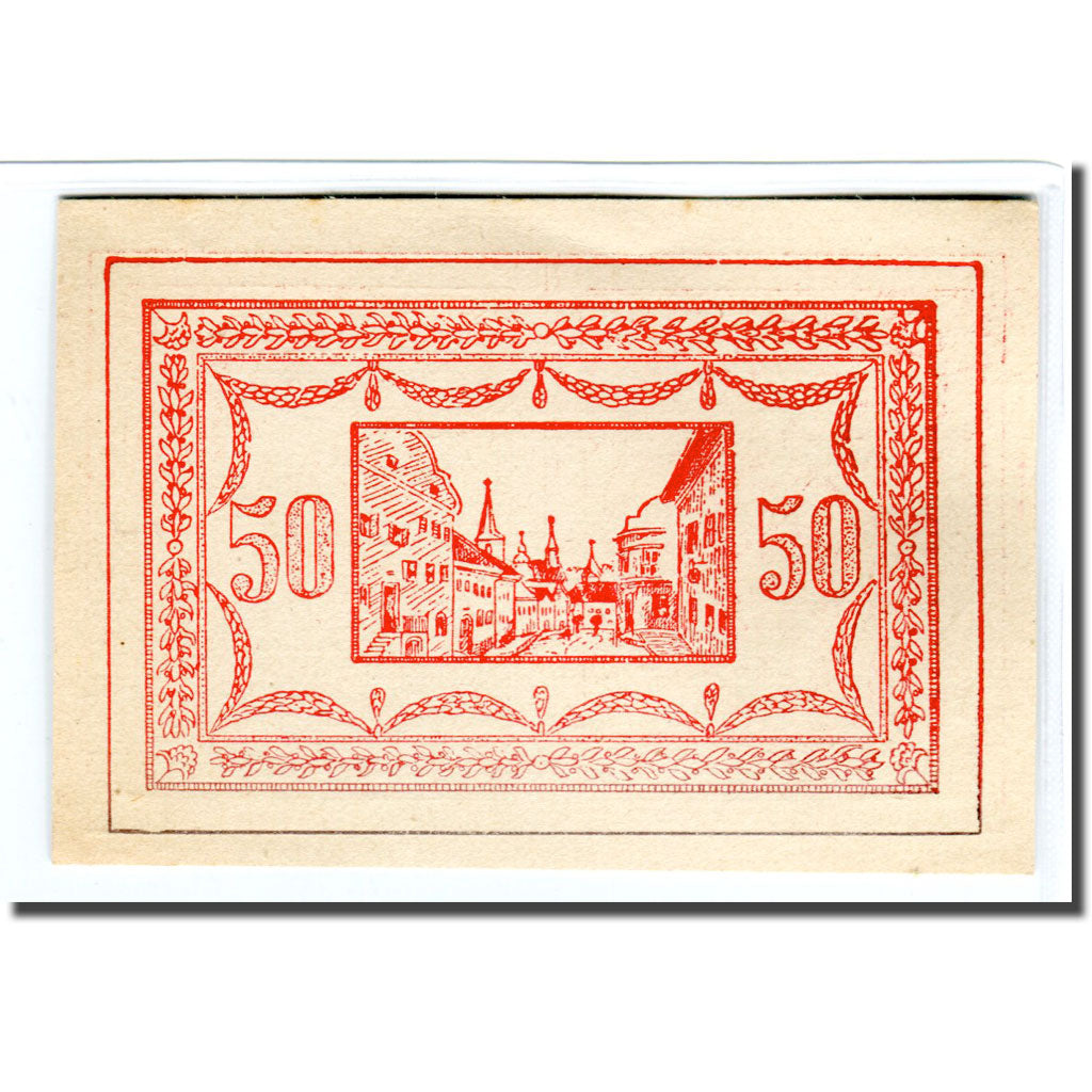 Banknote, Austria, Sarleinsbach, 50 Heller, texte 1, 1920, UNC(63), Mehl:948a