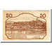 Banknote, Austria, Säusenstein N.Ö. Gemeinde, 50 Heller, personnage, 1920