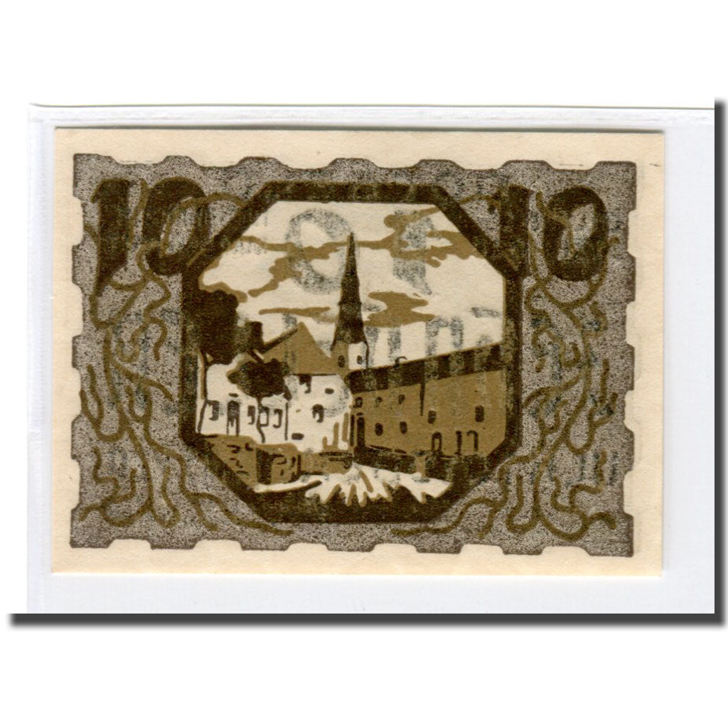 Banknote, Austria, Ulrichsberg, 10 Heller, village, 1920, 1920-05-05, UNC(63)