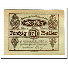 Banknote, Austria, Wolfern, 50 Heller, valeur faciale 2, 1920, UNC(63)