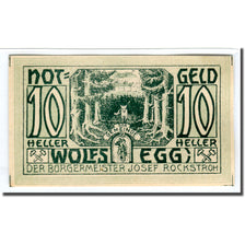 Banconote, Austria, Wolfsegg, 10 Heller, Texte, 1920, SPL, Mehl:1250II