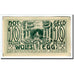 Banconote, Austria, Wolfsegg, 10 Heller, Texte, 1920, SPL, Mehl:1250II