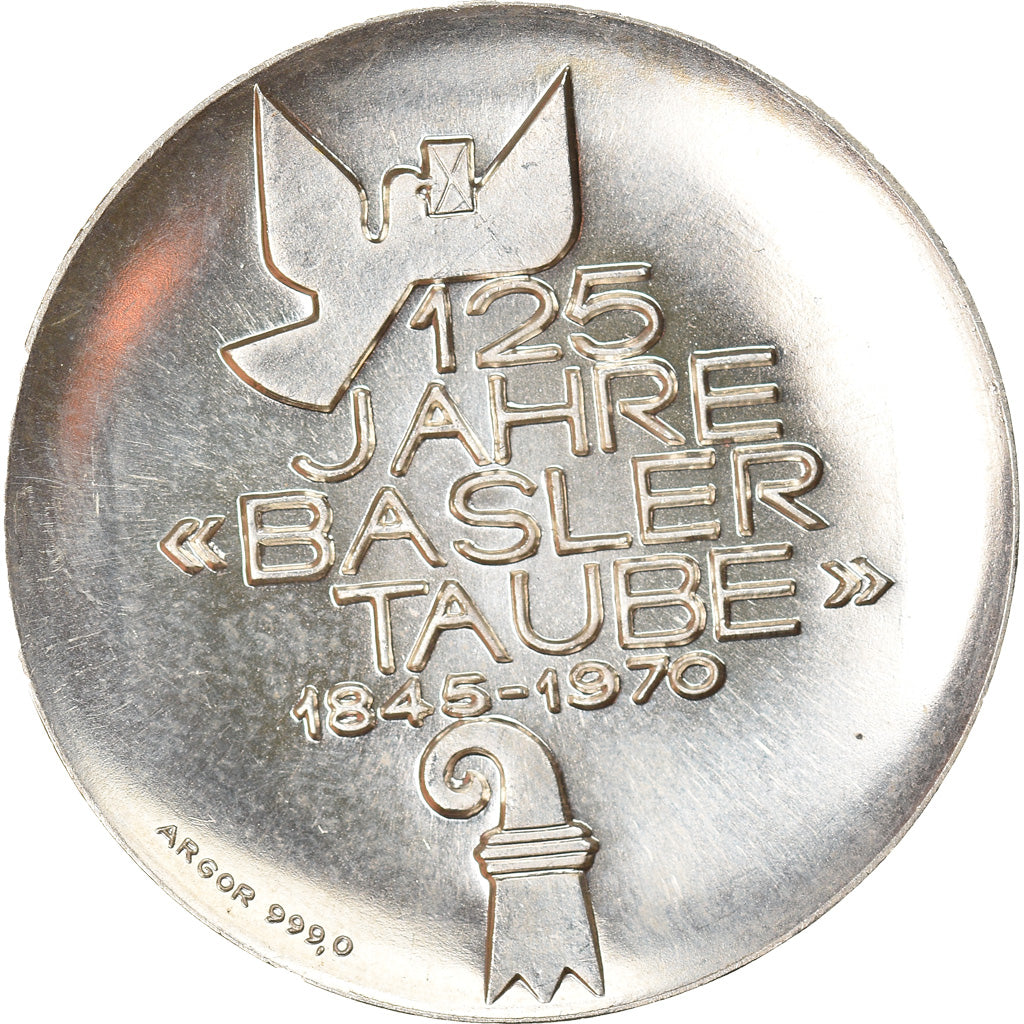 Suiza, medalla, 125 Jahre 