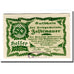 Banknote, Austria, Zeiselmauer N.Ö. Ortsgemeinde, 50 Heller, Texte  5, 1920