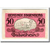Billete, Austria, Eggenberg O.Ö. Gemeinde, 50 Heller, texte 1, SC, Mehl:161