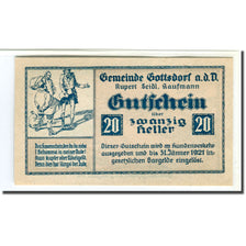 Banconote, Austria, Gottsdorf a.d. Donau N.Ö. Prv. Rupert Seidl Kaufmann, 20