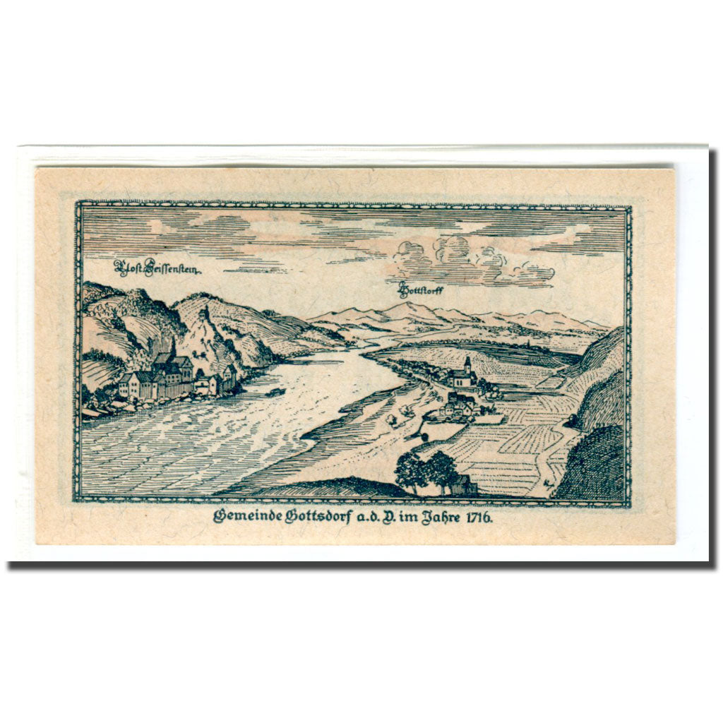 Banconote, Austria, Gottsdorf a.d. Donau N.Ö. Prv. Rupert Seidl Kaufmann, 20