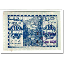 Nota, Áustria, Hüttau Sbg. Gemeinde, 10 Heller, Texte, 1920, 1920-07-08