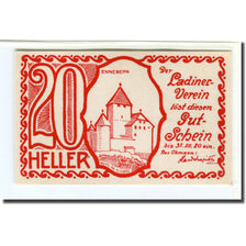 Banconote, Austria, Innsbruck, 20 Heller, N.D, 1920, SPL, Mehl:410A