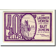 Banconote, Austria, Innsbruck, 40 Heller, N.D, 1920, SPL, Mehl:410A