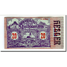 Nota, Áustria, Kirchham, 20 Heller, texte 1, 1920, 1920-05-09, UNC(63)