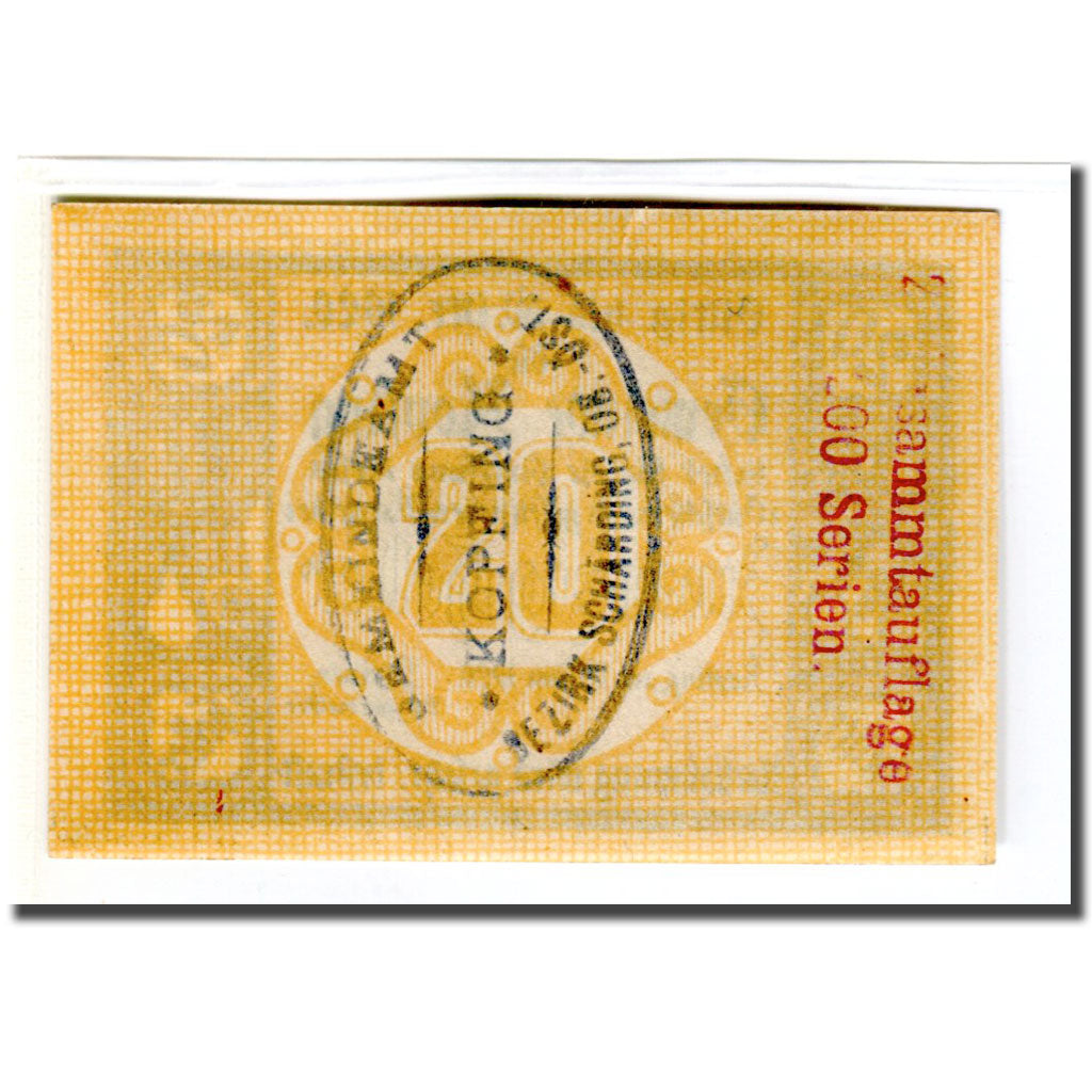 Banconote, Austria, Kopfing, 20 Heller, valeur faciale, 1920, 1920-06-15, SPL