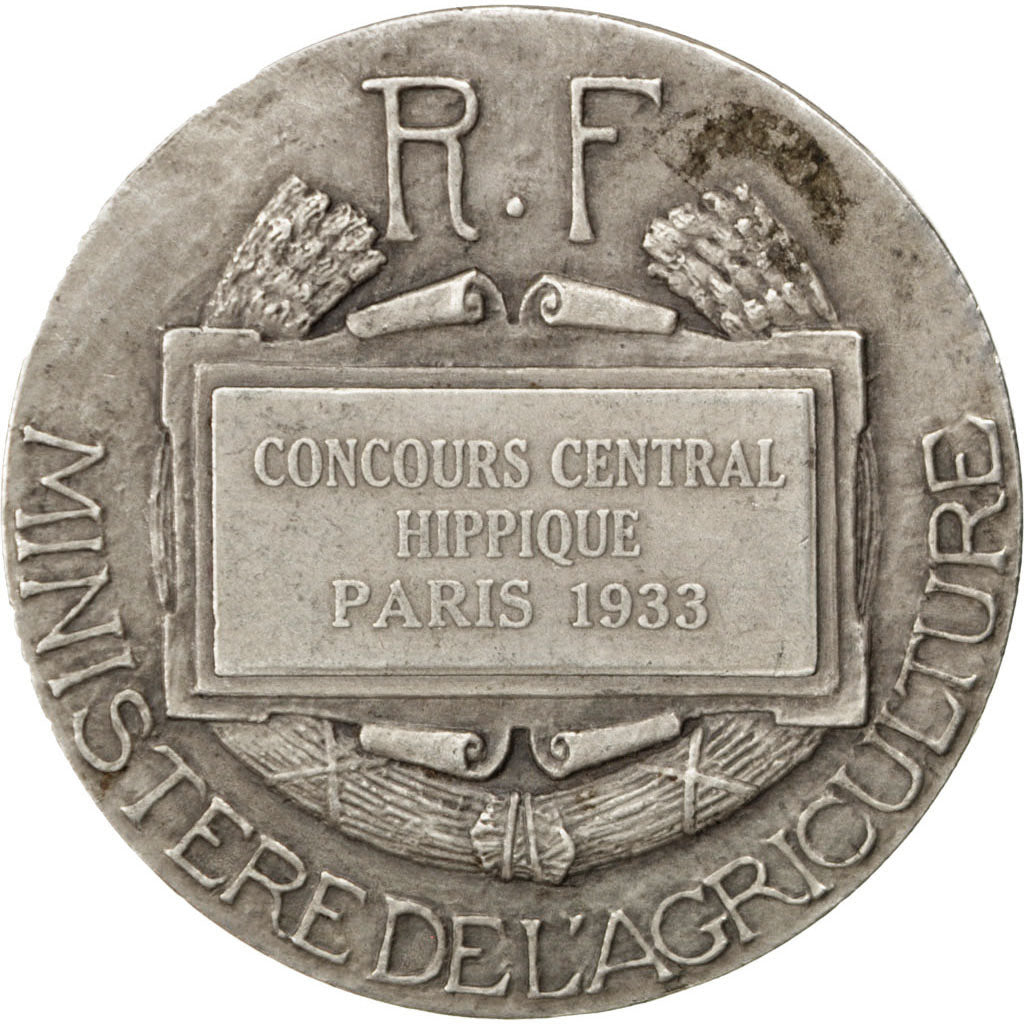 FRANCE, Sports & leisure, French Third Republic, Medal, AU(50-53), Silver, 41,..