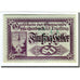 Banknote, Austria, Weissenbach, 50 Heller, texte 1, 1920, 1920-07-01, UNC(63)