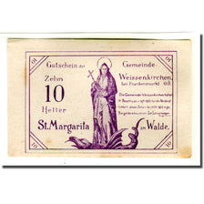 Nota, Áustria, Weissenkirchen bei Frankenmarkt O.Ö. Gemeinde, 10 Heller