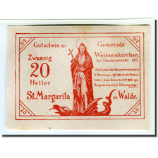 Nota, Áustria, Weissenkirchen bei Frankenmarkt O.Ö. Gemeinde, 20 Heller