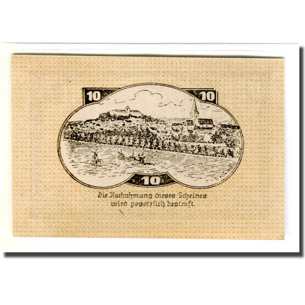 Banknote, Austria, Weitra, 10 Heller, paysage 2, 1920, 1920-05-07, UNC(63)