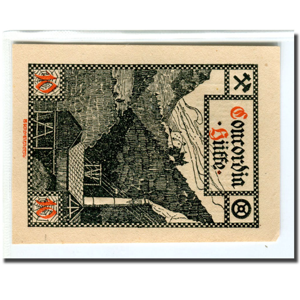 Banknot, Austria, Werfen, 10 Heller, paysage, 1920, Undated, UNC(63), Mehl:1172