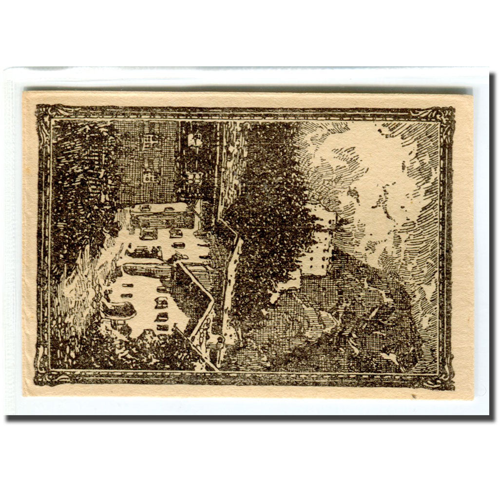 Banknote, Austria, Werfen, 50 Heller, batiment 2, 1920, UNC(63), Mehl:1173b