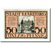 Geldschein, Deutschland, Marburg Stadt, 50 Pfennig, cavalier, 1918, 1918-07-05