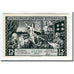 Nota, Alemanha, Bitterfeld Stadt, 75 Pfennig, chemin de fer, 1921, 1921-12-01
