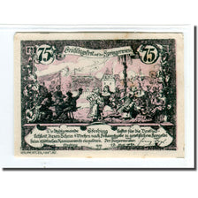 Banknote, Austria, Eferding, 75 Heller, personnage, 1920, 1920-05-15, UNC(63)