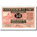 Banconote, Austria, Korneuburg, 50 Heller, Texte, 1920, SPL, Mehl:466a