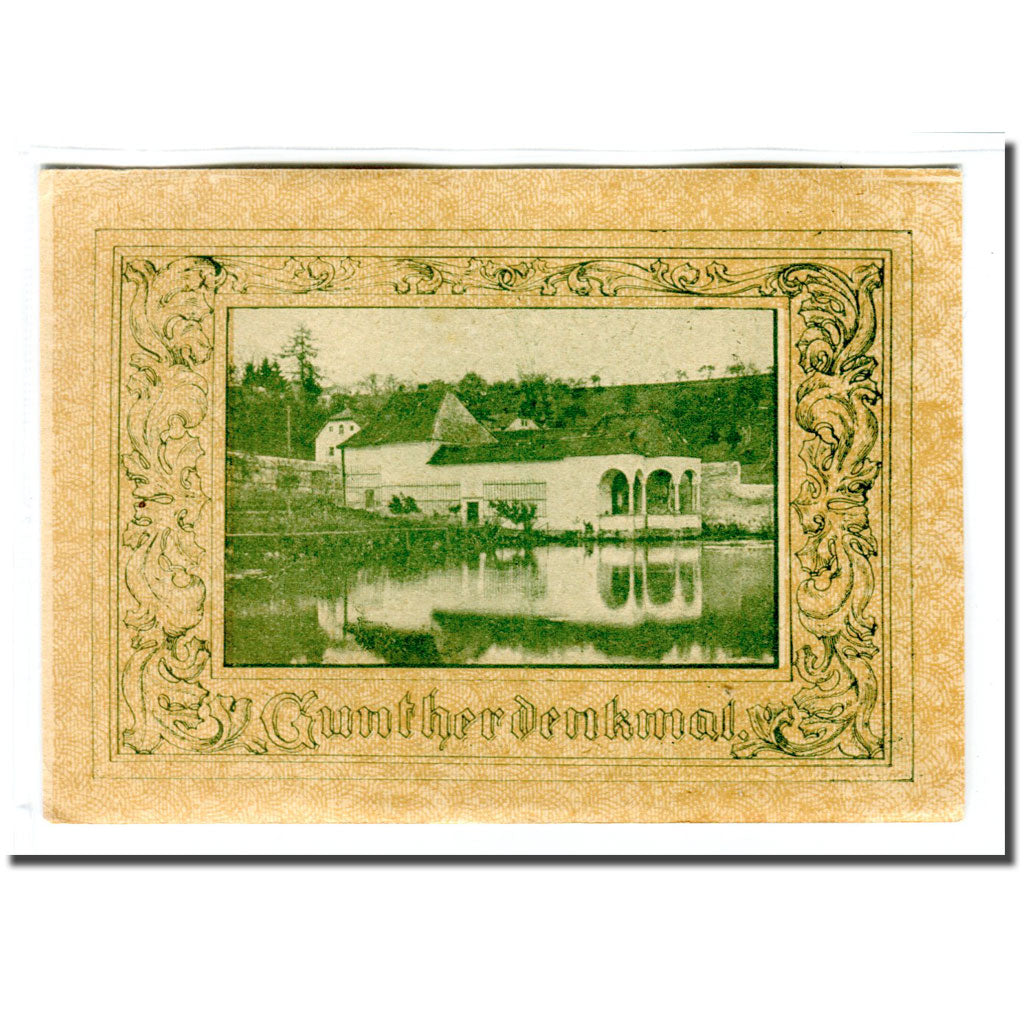 Banknote, Austria, Kremsmunster, 20 Heller, paysage, 1920, UNC(63), Mehl:476II