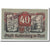 Banknote, Austria, Rattenberg Tirol Stadt, 40 Heller, rue 1, 1920, UNC(63)