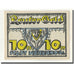 Banconote, Germania, Neubukow Stadt, 10 Pfennig, personnage, 1922, SPL