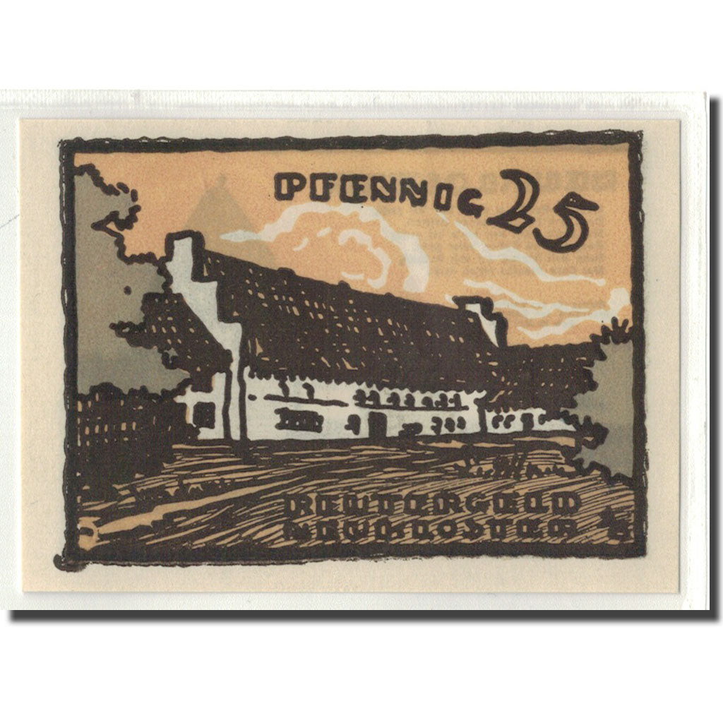 Banknote, Germany, Neukloster, 25 Pfennig, Maison, 1922, UNC(63), Mehl:951.1