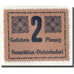 Nota, Alemanha, Neumühlen, 2 Pfennig, Grenouille 1, O.D, UNC(63), Mehl:953.1a