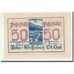 Banknote, Austria, Unterweissenbach O.Ö. Gemeinde, 50 Heller, valeur faciale 1
