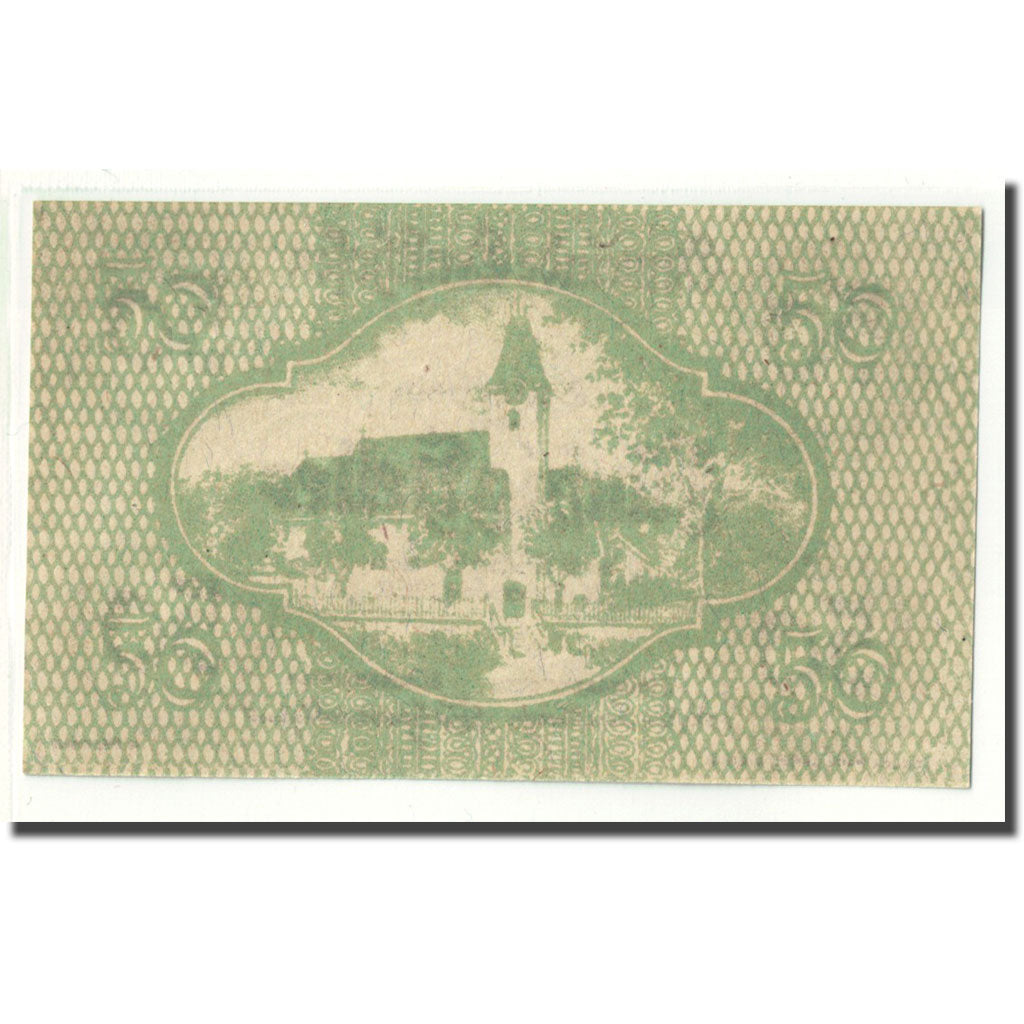 Banknote, Austria, Ernsthofen, 50 Heller, eglise 2, 1920, UNC(63), Mehl:184a