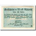 Banknote, Austria, Aschach an der Donau, 10 Heller, Blason, UNC(63)