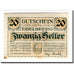 Banknote, Austria, Ebelsberg, 20 Heller, paysage 2, 1920, UNC(63), Mehl:140II