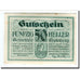 Banknote, Austria, Ebelsberg, 50 Heller, paysage 3, 1920, UNC(63), Mehl:140II